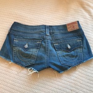 True Religion Joey Cut-Off shorts